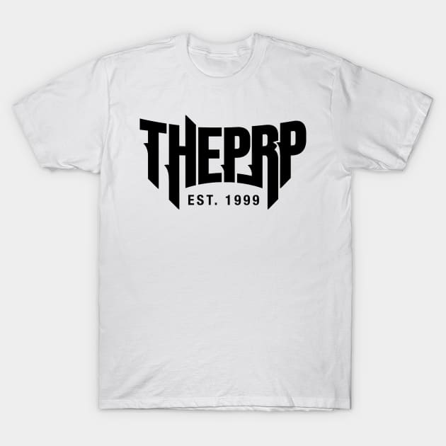 Theprp.com Breakout Logo Est. 1999 (Black) T-Shirt by Theprp.com